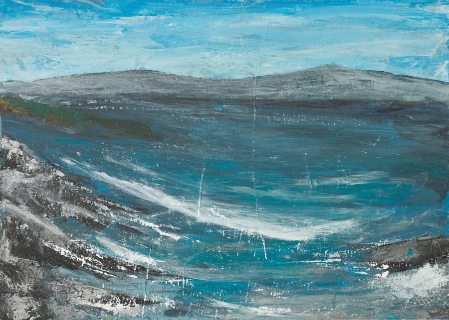 Stony beach